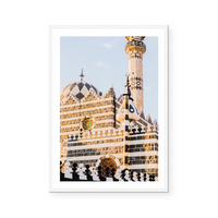 Mosque In Amman | Art Print