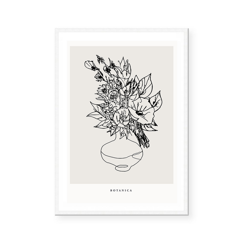 Contour Flora II | Art Print