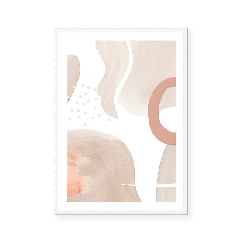 Abstract Neutral II | Art Print