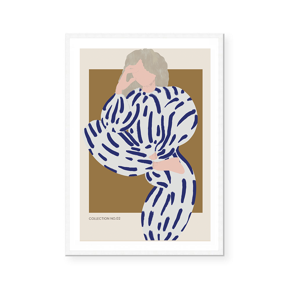 Lagom Women | Blue | Art Print