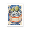 Sardines And Lime | Art Print