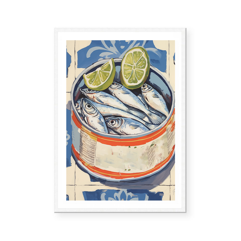 Sardines And Lime | Art Print