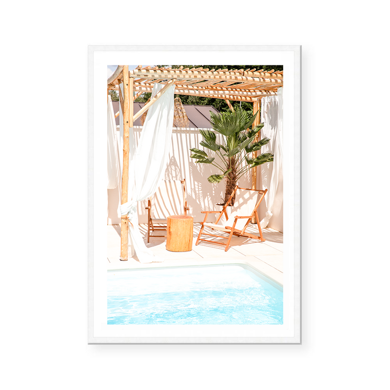 Sun Chair & Spritz II | Art Print