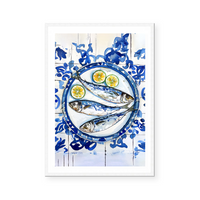 Mediterranean Sardines | Art Print