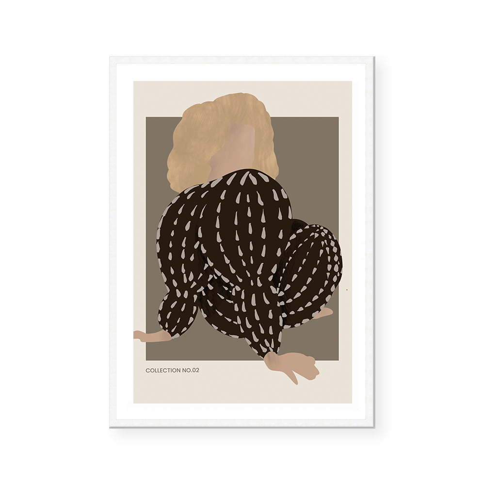 Lagom Women | Black | Art Print