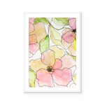 Watercolour Flower Bouquets I | Art Print