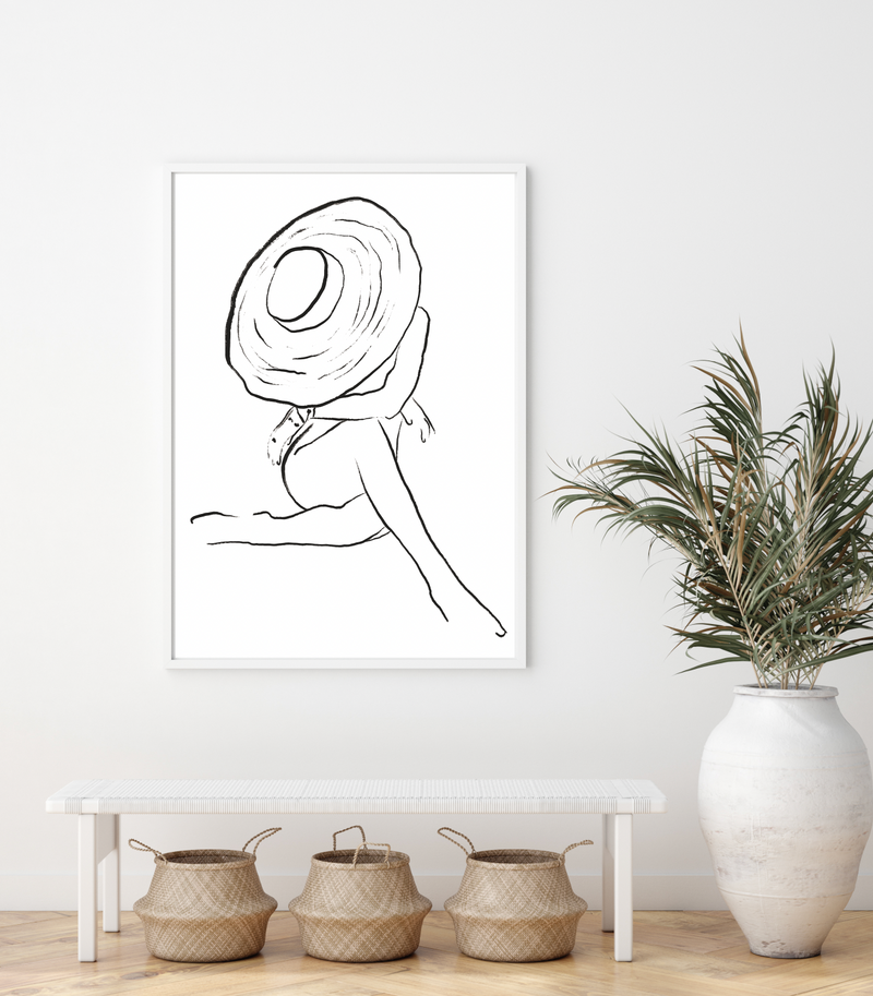 Cilla | Line Art | Art Print