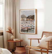 Cassis Harbour Reflections | Art Print