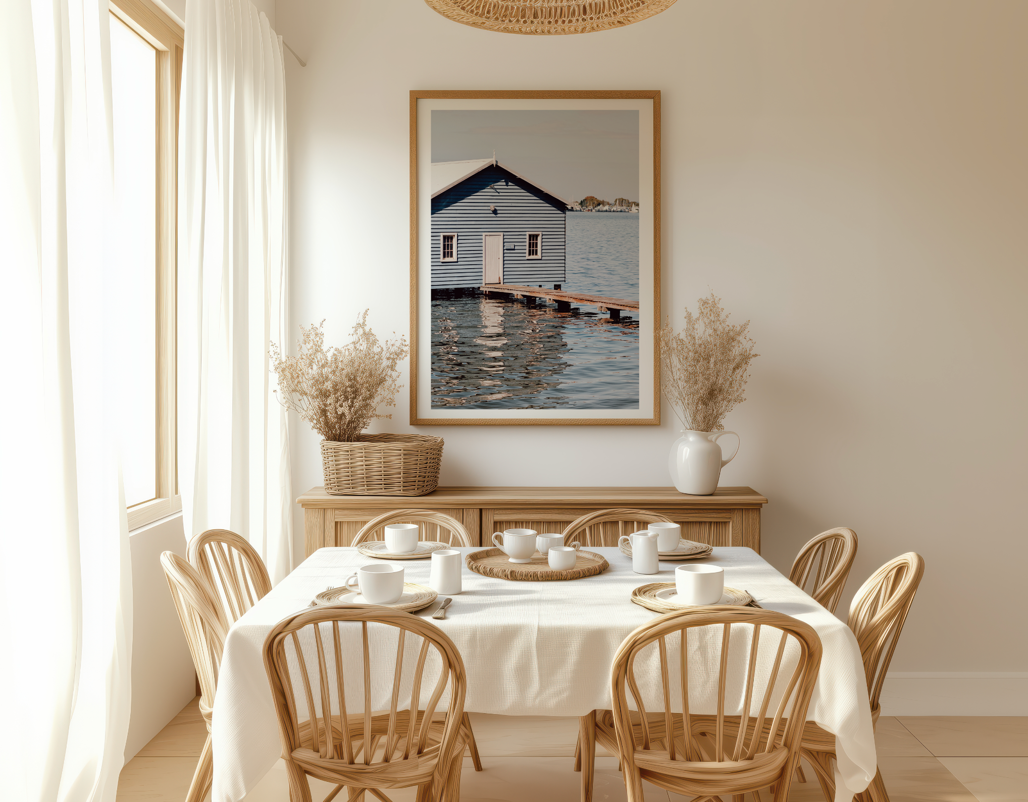 Boat House Escape | Art Print