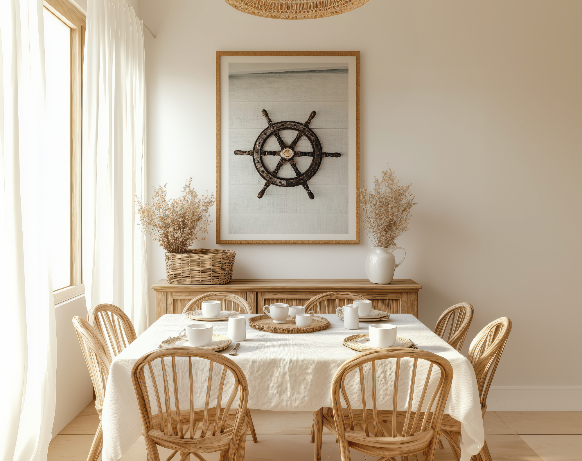 Coastal Wheel | Art Print