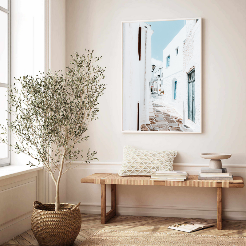 Blue Alley | Greece | Art Print