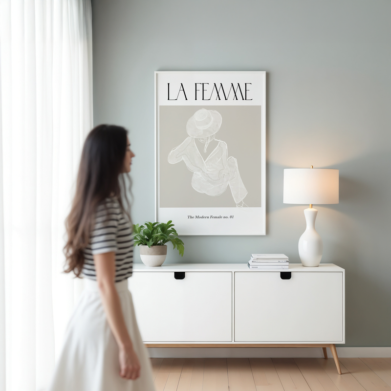 La Femme Archives II | Art Print