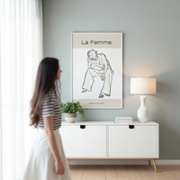 La Femme Archives IV | Art Print