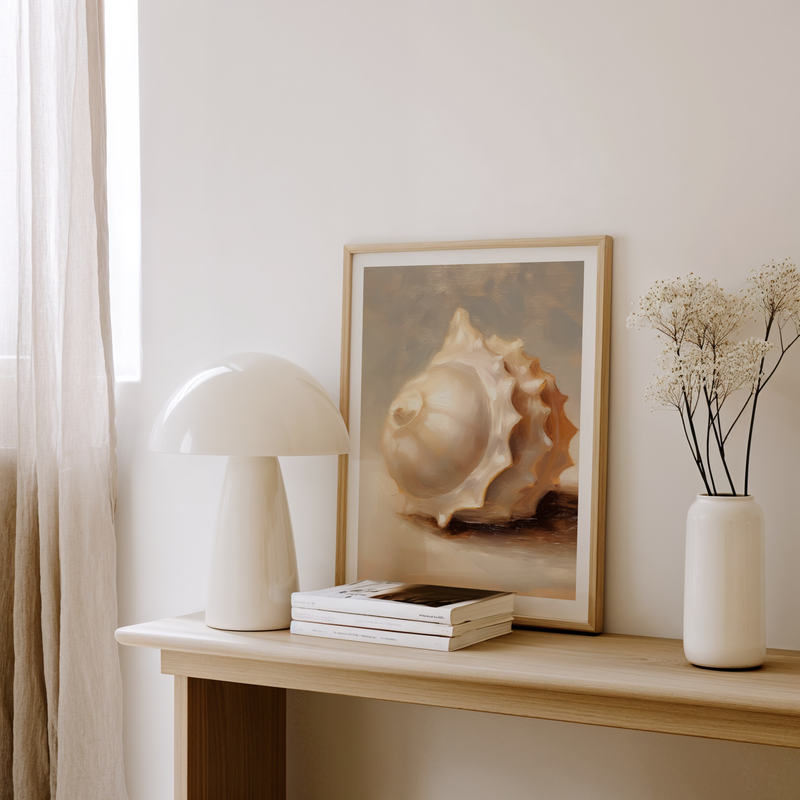 Painted Seashells I | Art Print
