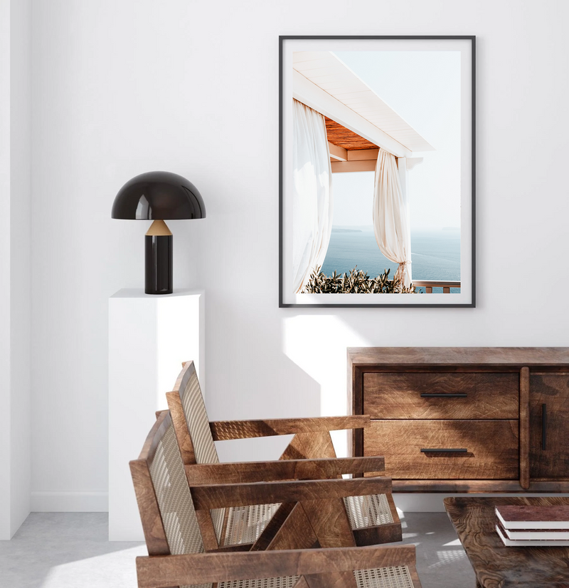 Balcony Views | Greece | Art Print