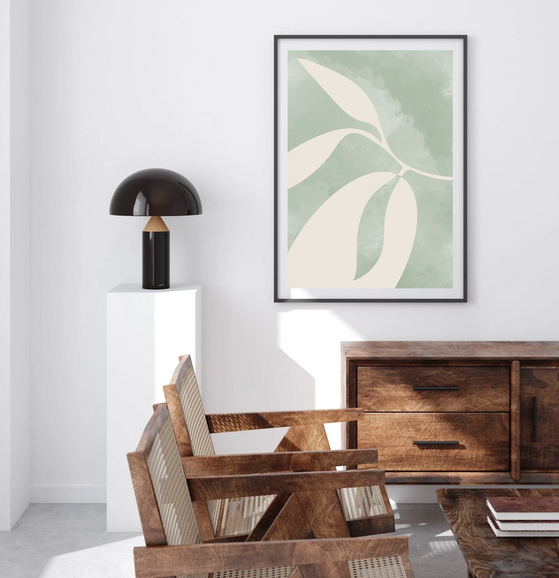 Sage Foliage I | Art Print