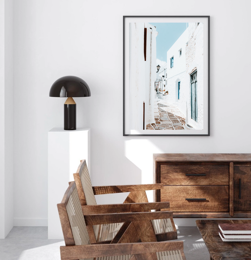 Blue Alley | Greece | Art Print