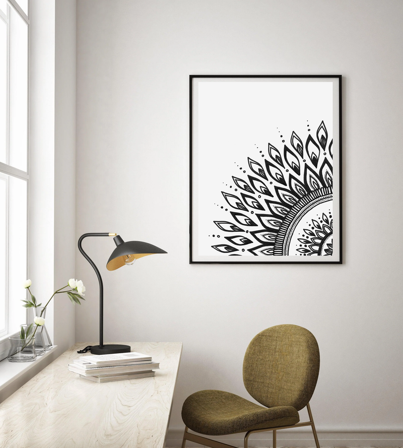 Plume | Hand Drawn | Art Print