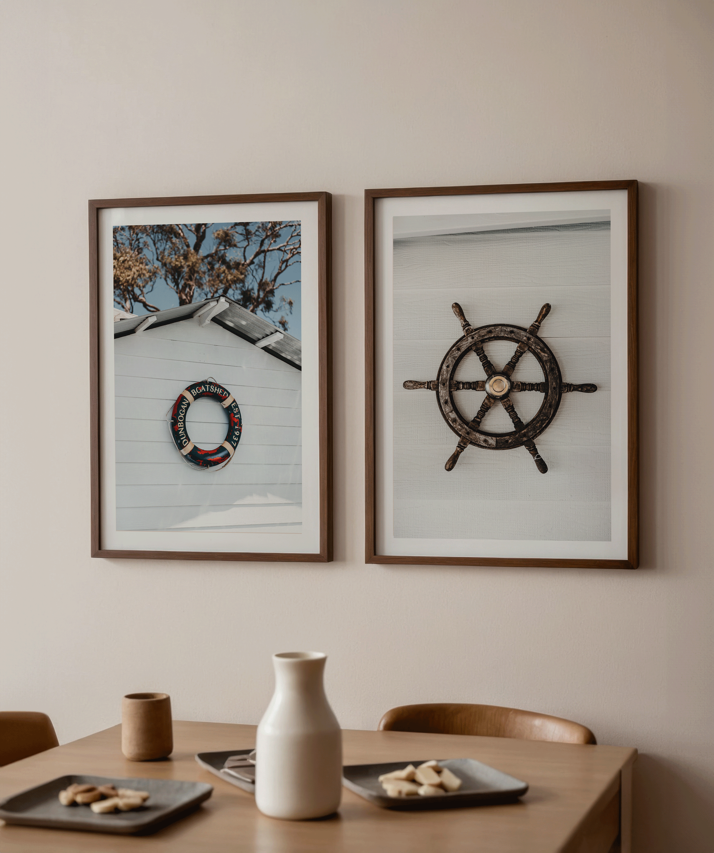 Coastal Wheel | Art Print