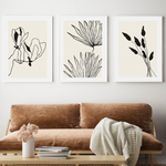 Botanica Silhouette I | Art Print