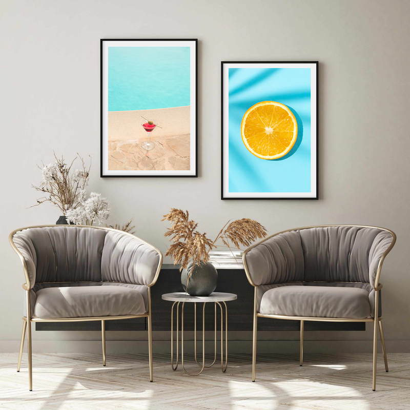 Fresh Citrus | Flatlay | Art Print