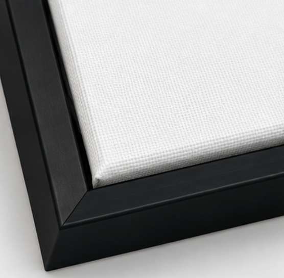Black Frame framing option