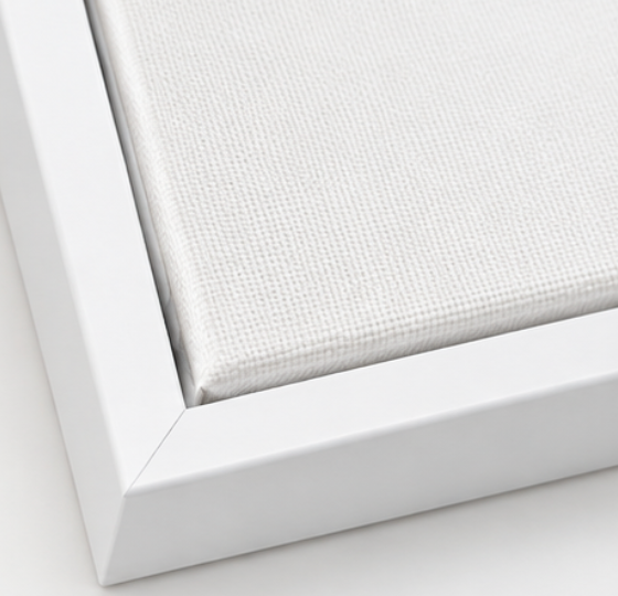 White Frame framing option