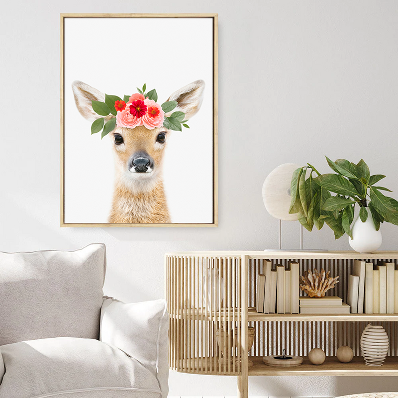 Baby Deer | Canvas Print