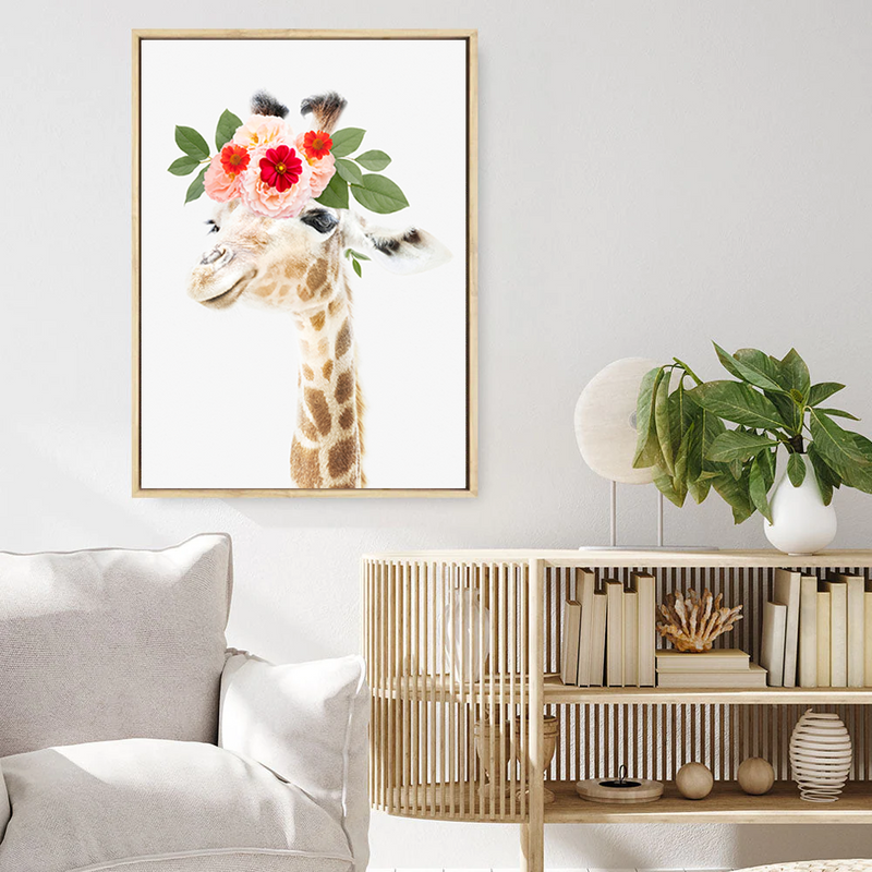 Baby Giraffe | Canvas Print