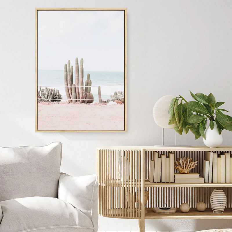 Beach Cactus | Canvas Print