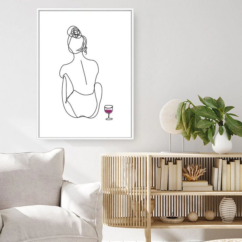 Boheme | Line Art | Canvas Print