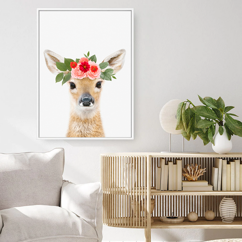 Baby Deer | Canvas Print