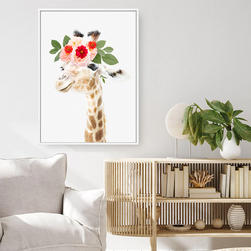 Baby Giraffe | Canvas Print