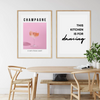 Champagne | Art Print