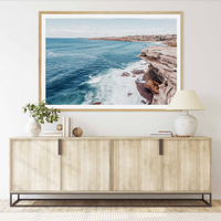 Cliffside View, Bondi Beach | Art Print