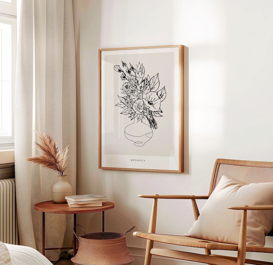 Contour Flora II | Art Print