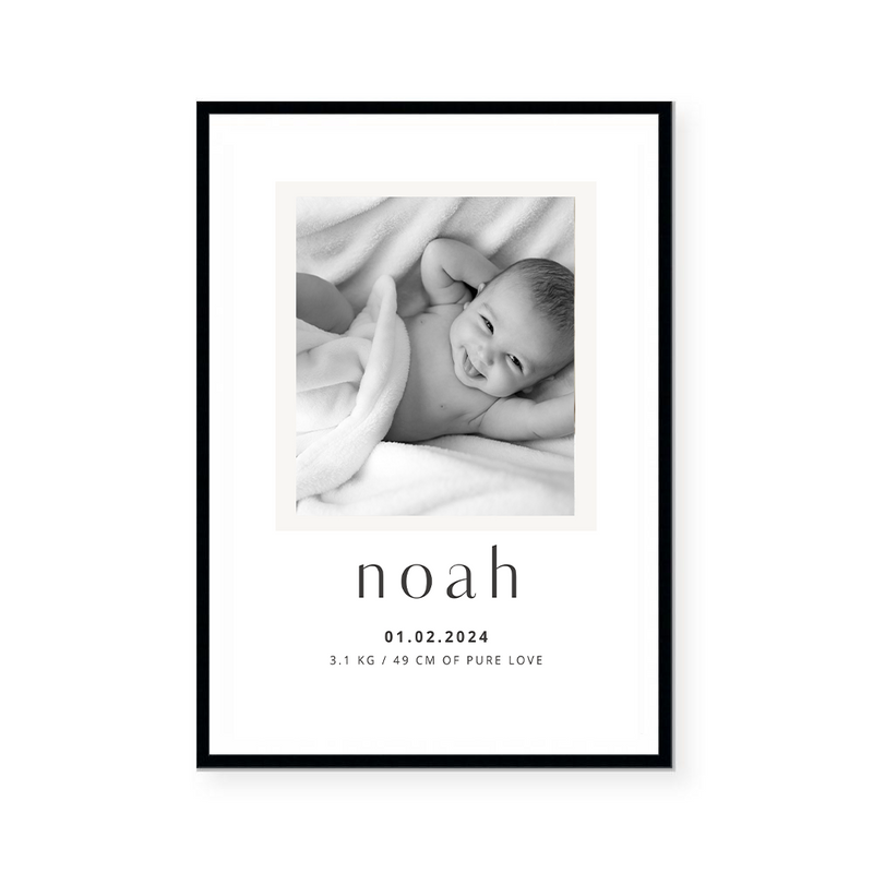 Custom Baby Birth | Art Print