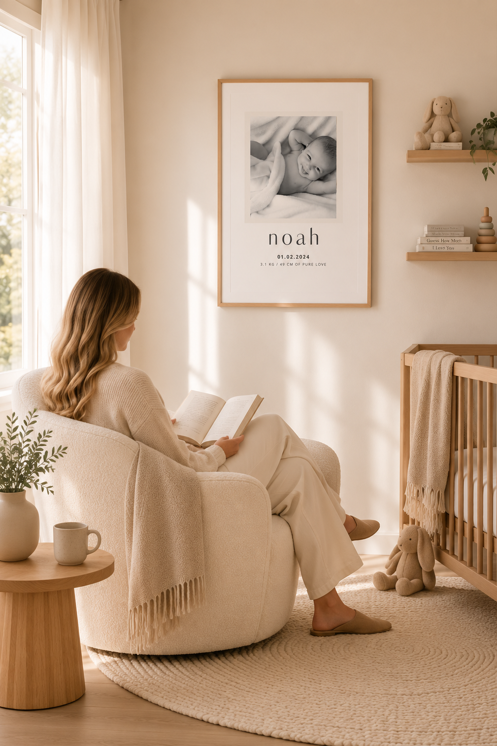 Custom Baby Birth | Art Print