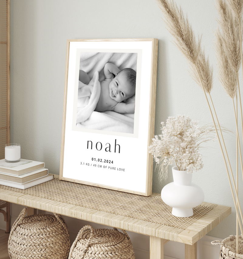 Custom Baby Birth | Art Print