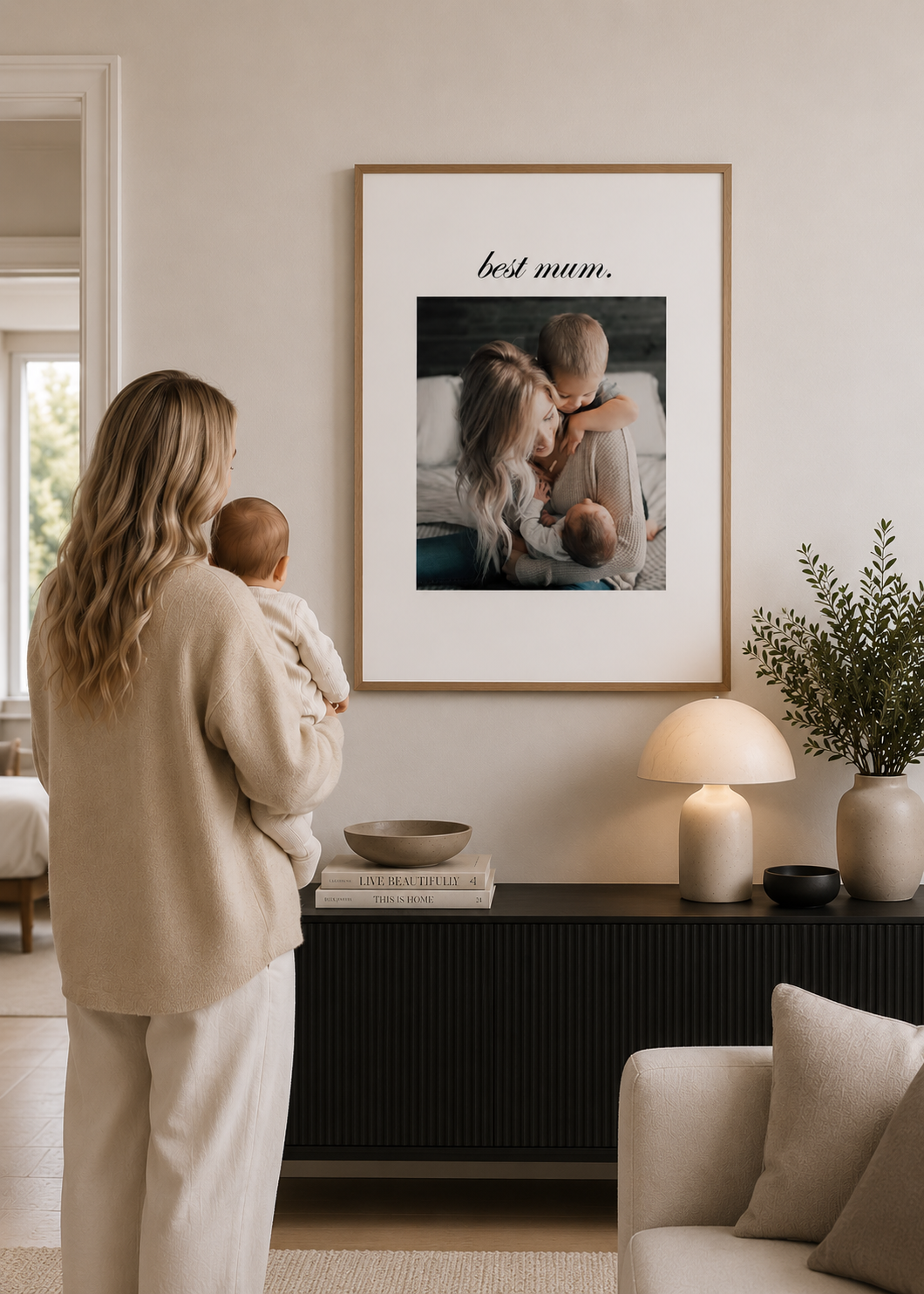Custom Best Mum | Art Print