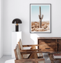 Desert Cactus Views | Art Print