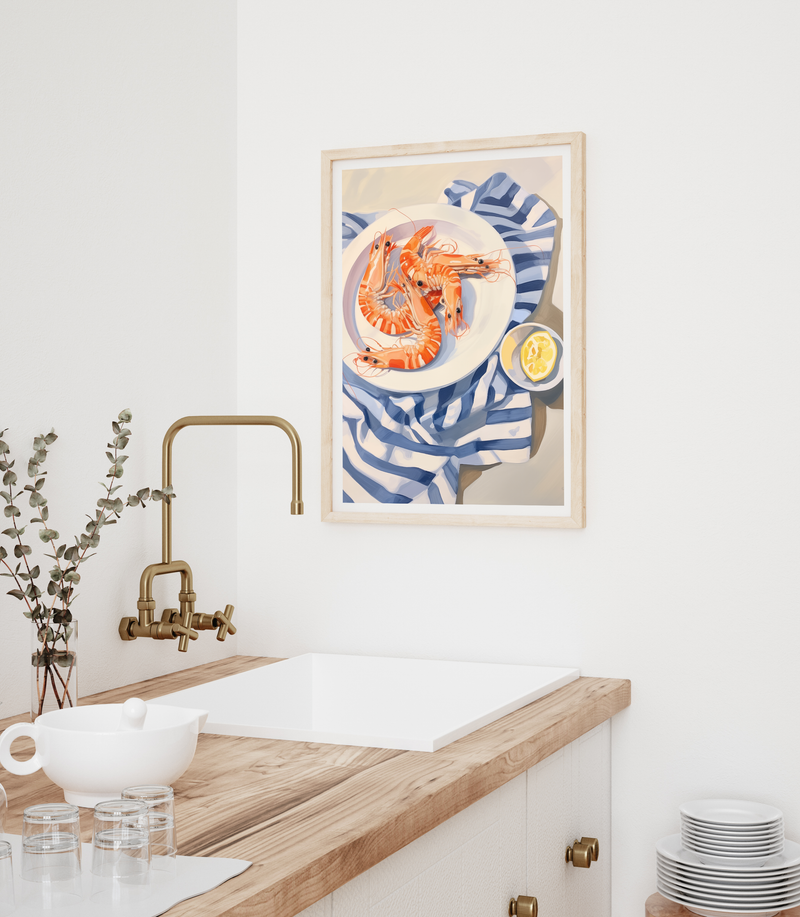 Fresh Prawns | Art Print