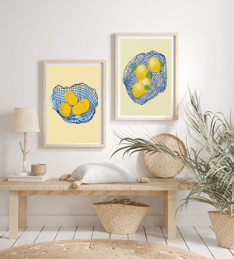 Abstract Limone | Art Print