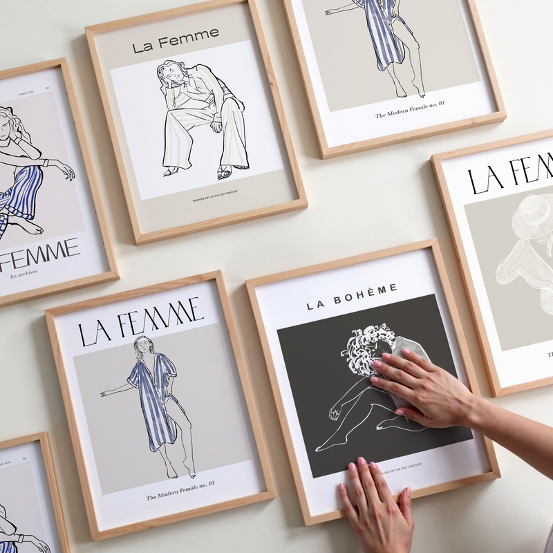 La Femme Archives III | Art Print