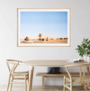 Camels Walking In The Desert | Art Print