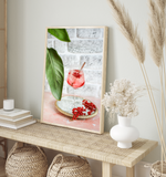 Berry Tonic Drink | Art Print