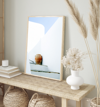 Santorini Urn | Art Print