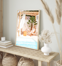 Sun Chair & Spritz II | Art Print