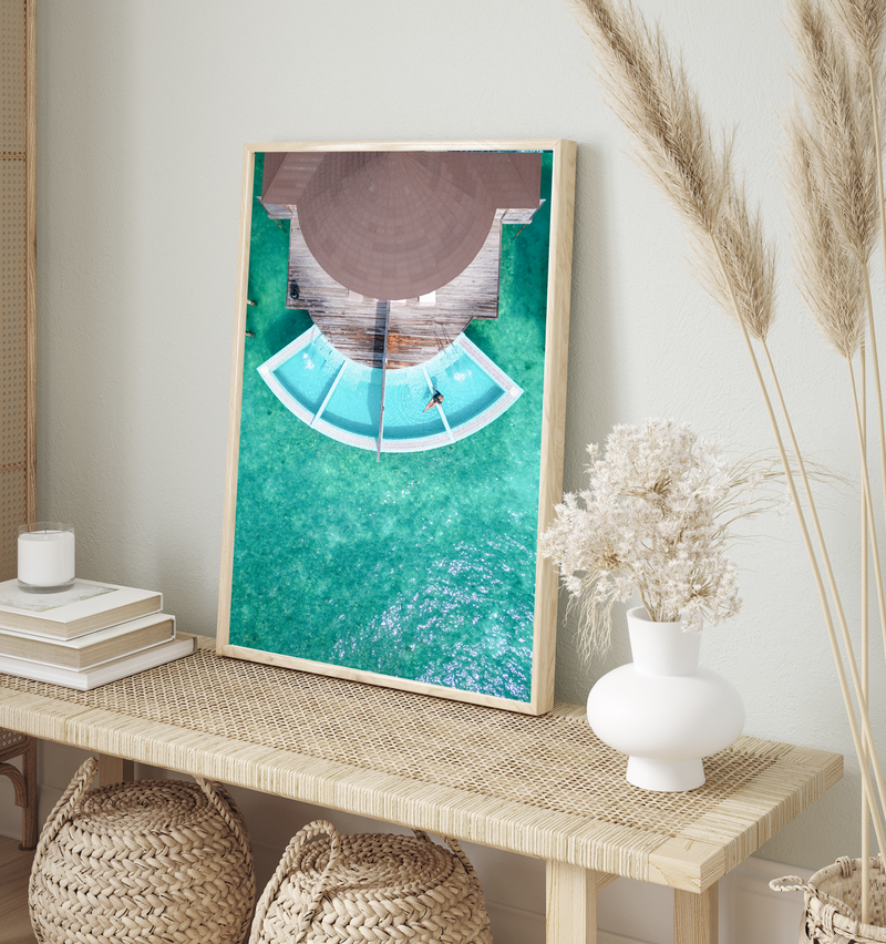 Luxury Hotel | Maldives | Art Print