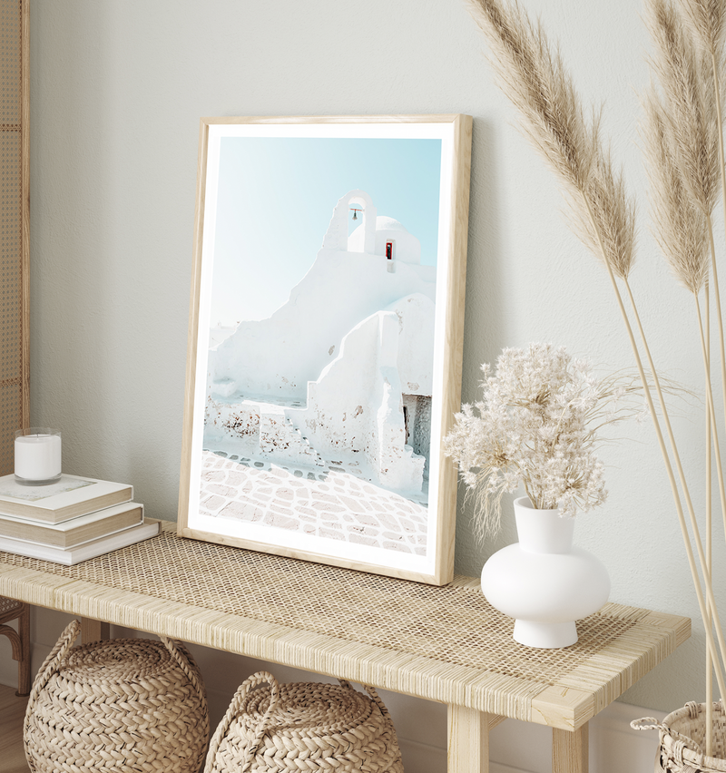 Church In Mykonos | Art Print